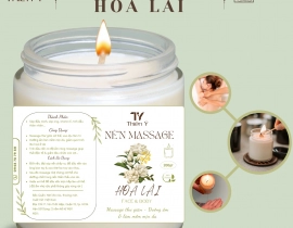 Nến Massage Body Hoa Lài