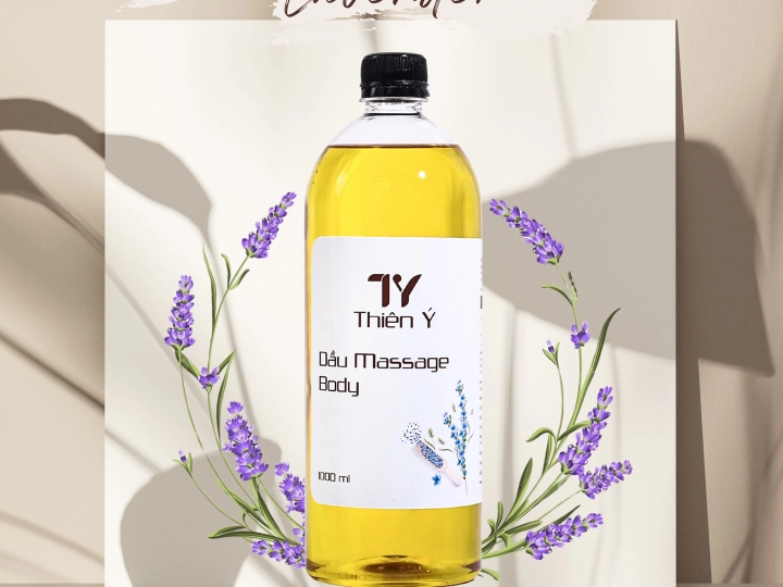 Dầu Massage Body Lavender