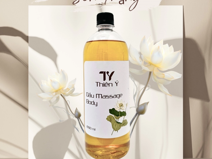 Tinh Dầu Massage Body Sen Trắng
